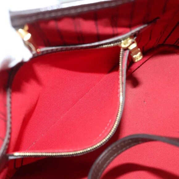LOUIS VUITTON Damier Ebene Neverfull PM Tote Bag N51109 LV Auth 133366 - Picture 13 of 16